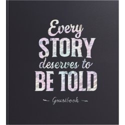 Exacompta Every Story Gæstebog, blå