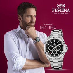 FESTINA Chronograph Herreur, Quartz, Ø44,7mm