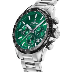 FESTINA Chronosport Herreur, grøn skive, Ø45mm