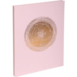 Exacompta Ellipse Gæstebog, pink