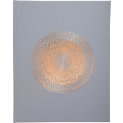 Exacompta Ellipse Gæstebog, grå