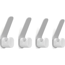 Durable Dobbeltknager, 4 stk, DURASTORE®, grå