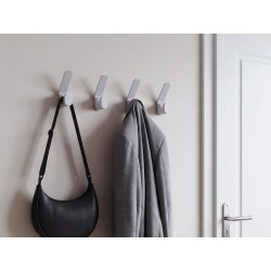 Durable Dobbeltknager, 4 stk, DURASTORE®, grå