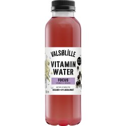 Valsølille Vitamin Water Solbær/Hyldeblomst 0,5 l