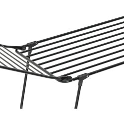 Tørrestativ, teleskop 195 - 260cm, Sort. 25m