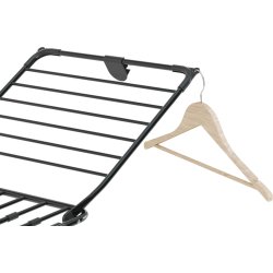 Tørrestativ, teleskop 195 - 260cm, Sort. 25m