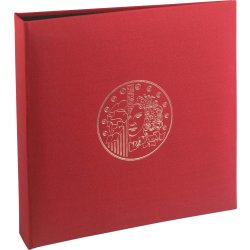 Exacompta Møntalbum, bordeaux