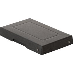 Exacompta Pure Box, 100x150mm, H25 mm, sort