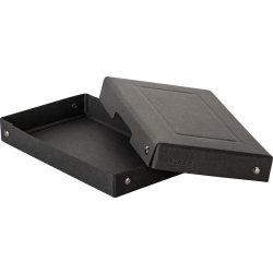 Exacompta Pure Box, 100x150mm, H25 mm, sort