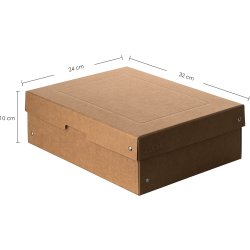 Exacompta Pure Box, A4, H100mm, nature