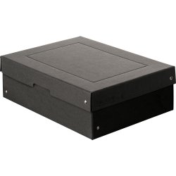 Exacompta Pure Box, A4, H100mm, sort