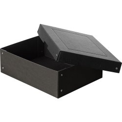 Exacompta Pure Box, A4, H100mm, sort