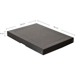 Exacompta Pure Box, A3, H40mm, sort