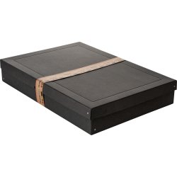 Exacompta Pure Box, A2, H100mm, sort