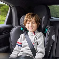 Avova Autostol, Sora-fix r129 100-150cm grå