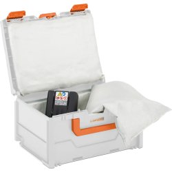 Batteri transportkasse brandsikker, 40x30x21,5 cm.