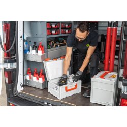Batteri transportkasse brandsikker, 40x30x21,5 cm.
