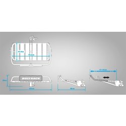 Buzzrack bagageplatform - buzzpro p10s