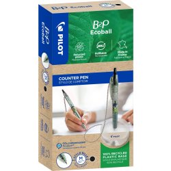 Pilot Bottle2Pen Ecoball Skranke kuglepen | Sort