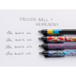 Pilot FriXion Ball+ Heralbony | M | Sort | German