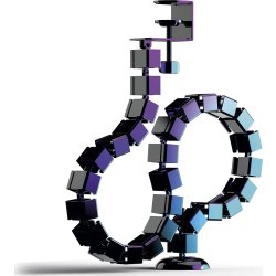 URAGE Kabelkæde Spine Fleksibel Sort 130cm