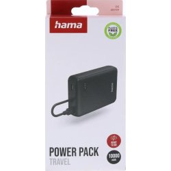 HAMA Powerbank - Travel 10000mAh - 2xUSB-C