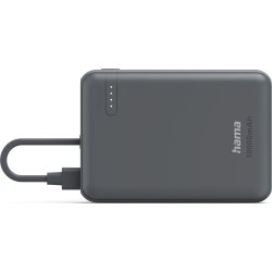 HAMA Powerbank - Travel 10000mAh - 2xUSB-C