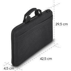 HAMA Computertaske Hardcase Protection 16.2" Sort
