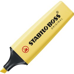 Stabilo Boss Pastel överstrykningspenna, ljusgul