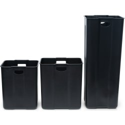 Baltic Affaldsstation 13+17+30 L, Softclose, Sort