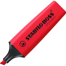 Stabilo Boss Highlighter | Mørkerød