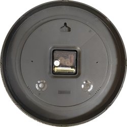 Unilux Pop Pl Vægur | Ø30,5 cm | Sort