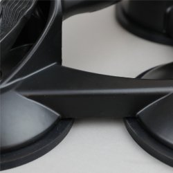 BIHUI glasløfter, alu, 3 x Ø125 mm. sugekopper
