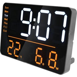 Unilux Numi Digitalt LED Ur | 27,5 x 18,3 cm