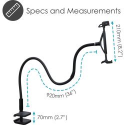 DESIRE2 Holder Svanehals - Tablet/Mobil - Flow