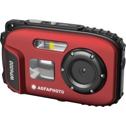 AGFAPHOTO Digitalkamera WP6000 18MP HD Rød