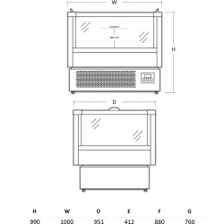 Scancool Impulskøler - IMC1000BD