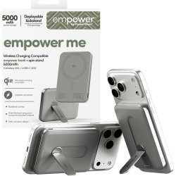 EMPOWER Powerbank - Stander / 5000mAh / Titanium