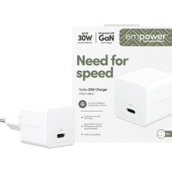 EMPOWER Turbo Adaptor 30W  USB-C EU