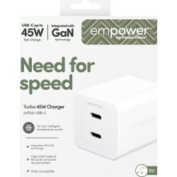 EMPOWER Powerbank / 10000mAh / Titanium