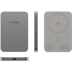 EMPOWER Powerbank / 5000mAh / Titanium