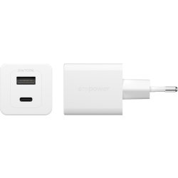 EMPOWER Turbo Adaptor - 35W USB-C + USB-A EU