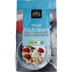 Urtekram Øko Müsli Spelt & Nødder, 500g