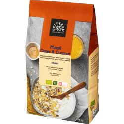 Urtekram Øko Müsli Dadel & Kokos, 600 g