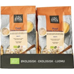 Urtekram Øko Müsli Dadel & Kokos, 600 g