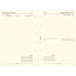 Filofax 2027 Refill | Pocket | Dag
