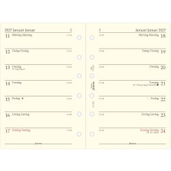 Filofax 2027 Refill | Pocket | Uge