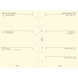 Filofax 2027 Refill | Pocket | Årspakke