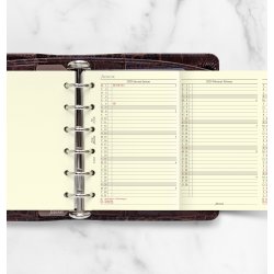 Filofax 2029 Refill | Pocket | Årsplan