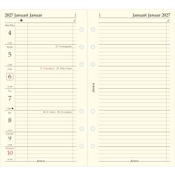 Filofax 2027 Refill | Personal | Uge + Notat